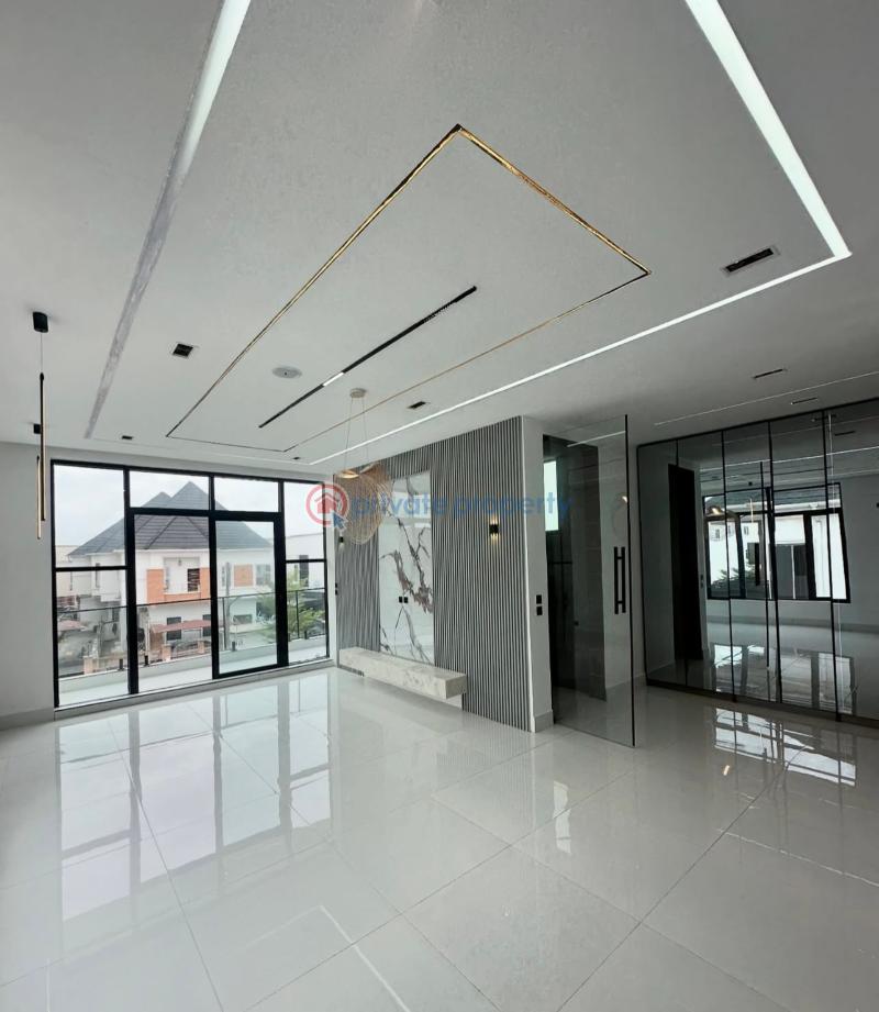 5 bedroom house with a pool and bq in chevron lekki - 6 5 bedroom Duplex For Sale Chevron Lekki Chevron Drive Lekki Lagos - 6