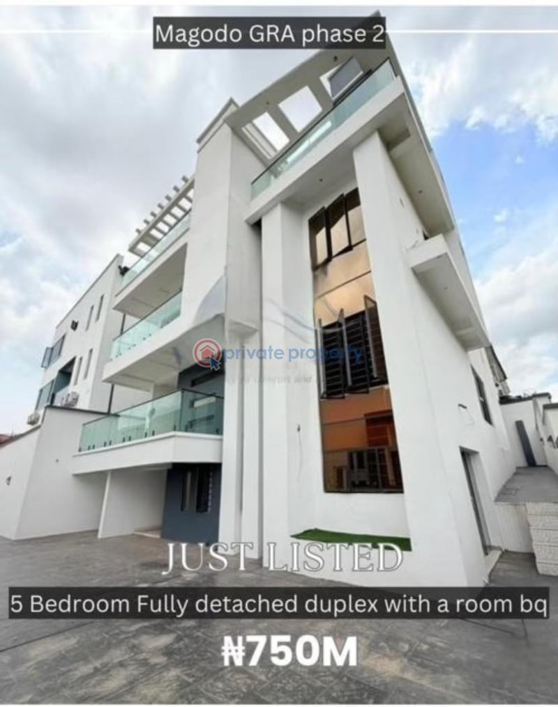 5 bedroom Detached Duplex For Sale Magodo Gra Phase 2 Magodo GRA Phase 1 Ojodu Lagos - 0