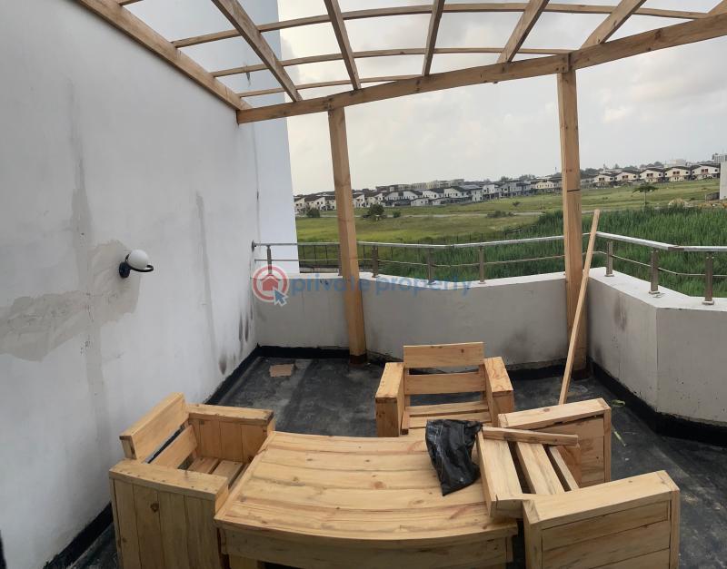 5 bedroom luxurious fully detached duplex(work ongoing). - 23 5 bedroom Detached Duplex For Sale Hampton Lake Estate, Chevron Drive, Alternative Route Lekki Phase 1 Lagos - 23