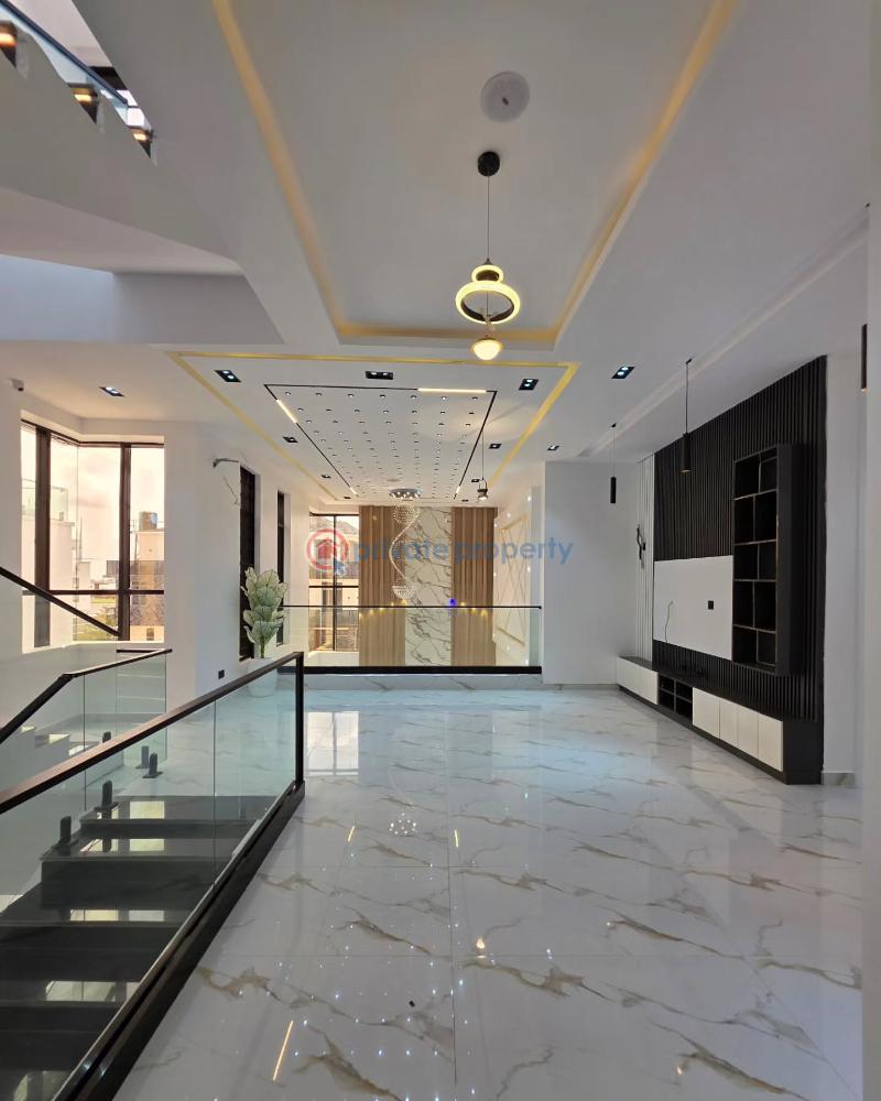 5 bedroom luxuriously finished duplex with swimming pool cinema & lots more - 7 5 bedroom Detached Duplex For Sale Osapa London Lekki Lagos - 7