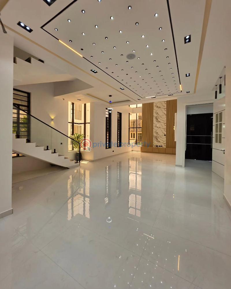 5 bedroom luxuriously finished duplex with swimming pool cinema & lots more - 6 5 bedroom Detached Duplex For Sale Osapa London Lekki Lagos - 6
