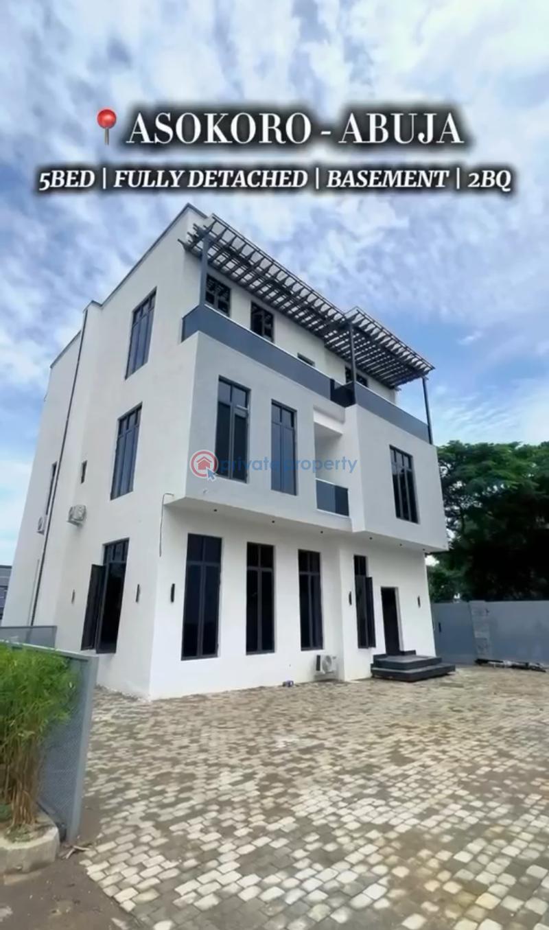 5 bedroom Detached Duplex For Sale Asokoro Abuja Phase 1  - 0