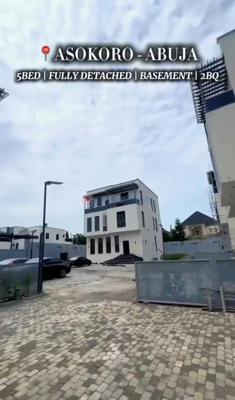 5 bedroom Detached Duplex For Sale Asokoro Abuja Phase 1  - 1