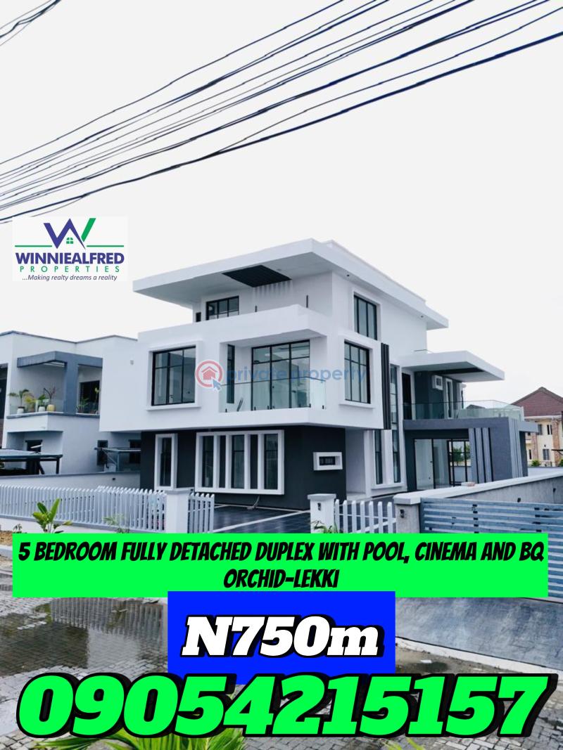 5 bedroom Duplex For Sale Orchid Chevron Drive Lekki Lagos - 0