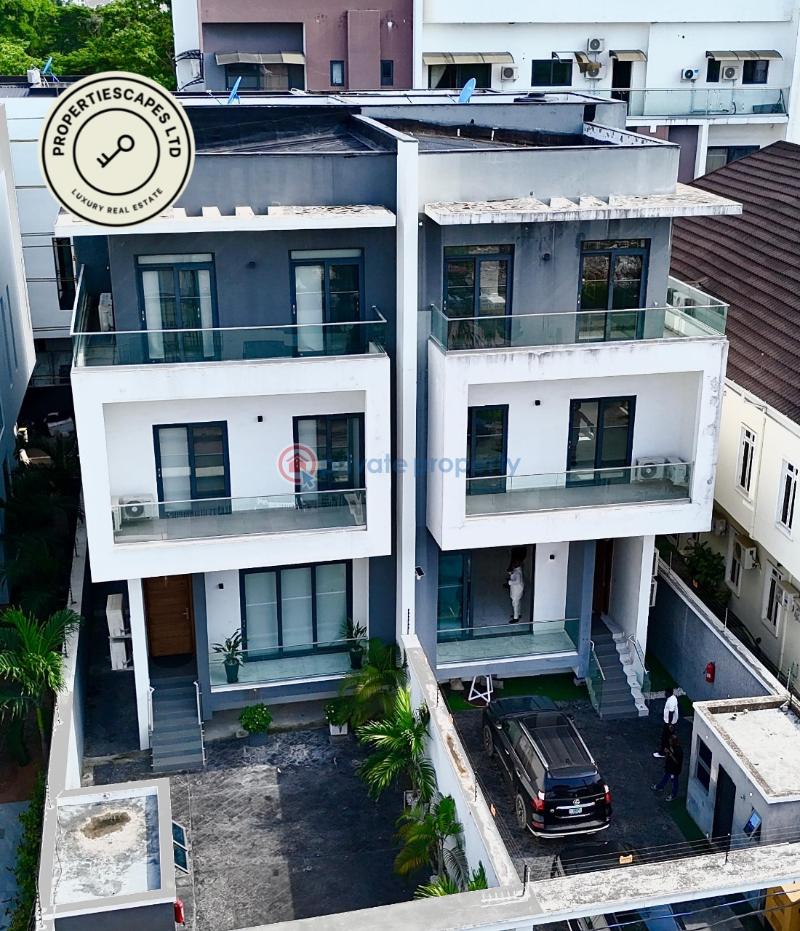 5 bedroom self compound semi detached with swimming pool, gym and a bq - 0 5 bedroom Semi detached Duplex For Sale Ikoyi Lagos - 0