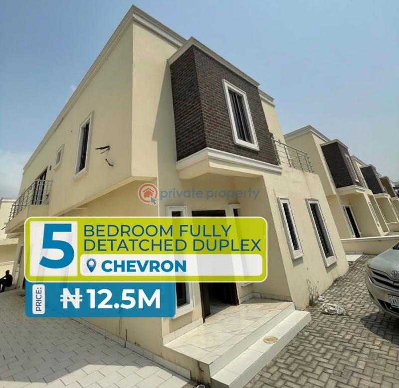 5 bedroom Flat & Apartment For Rent Chevron Drive Lekki Lagos - 1