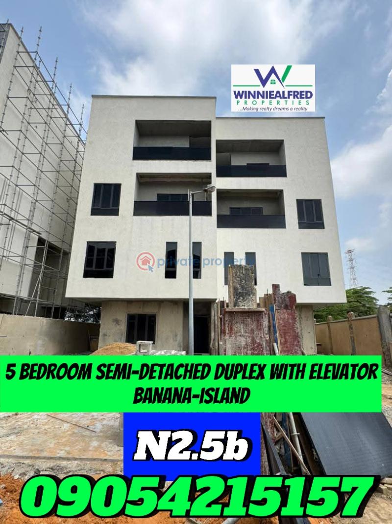 5 bedroom Semi detached Duplex For Sale Banana Island Ikoyi Lagos - 0