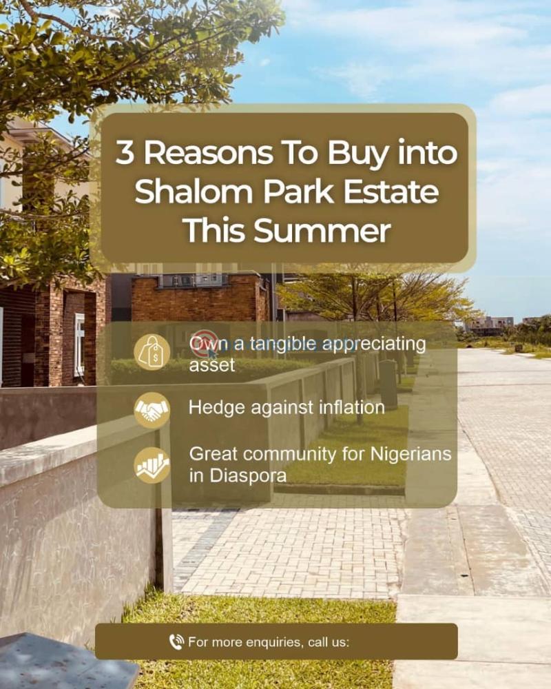 2 bedroom Semi detached Duplex For Sale Shalom Park Estate Located At Lekki Selling Fast Abijo Ajah Lagos - 1