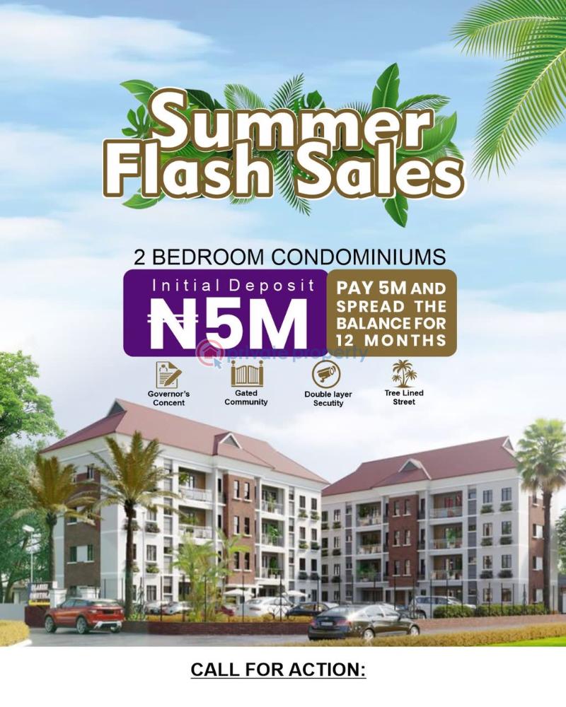 2 bedroom Semi detached Duplex For Sale Shalom Park Estate Located At Lekki Selling Fast Abijo Ajah Lagos - 0