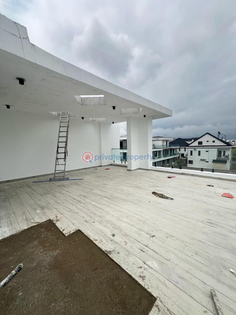 5 bedroom semi detached duplex with swimming pool, cinema, gym, bq and a rooftop - 10 5 bedroom Semi detached Duplex For Sale Ikate Lekki Lagos - 10