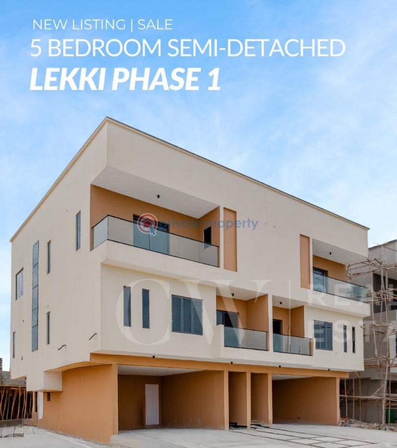 5 bedroom House For Sale Lekki Phase 1 Lagos - 0
