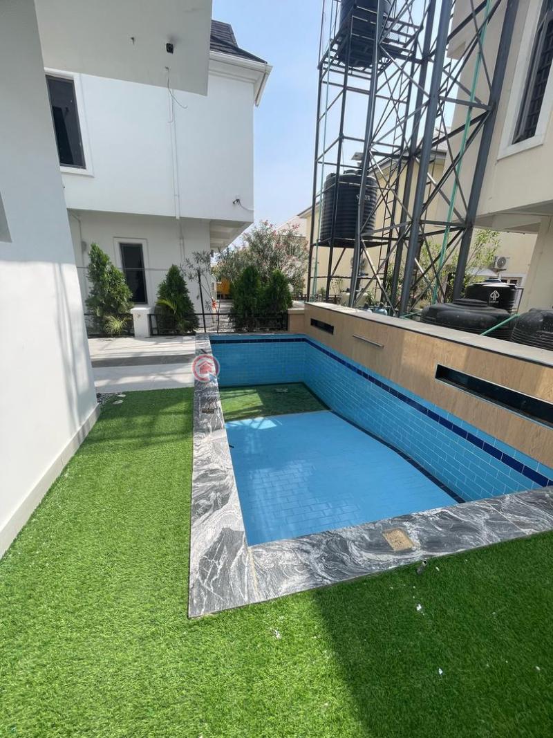 5 bedroom semi-detached house with rooftop terrace - 1 5 bedroom Semi detached Duplex For Sale Osapa Lekki Lagos - 1
