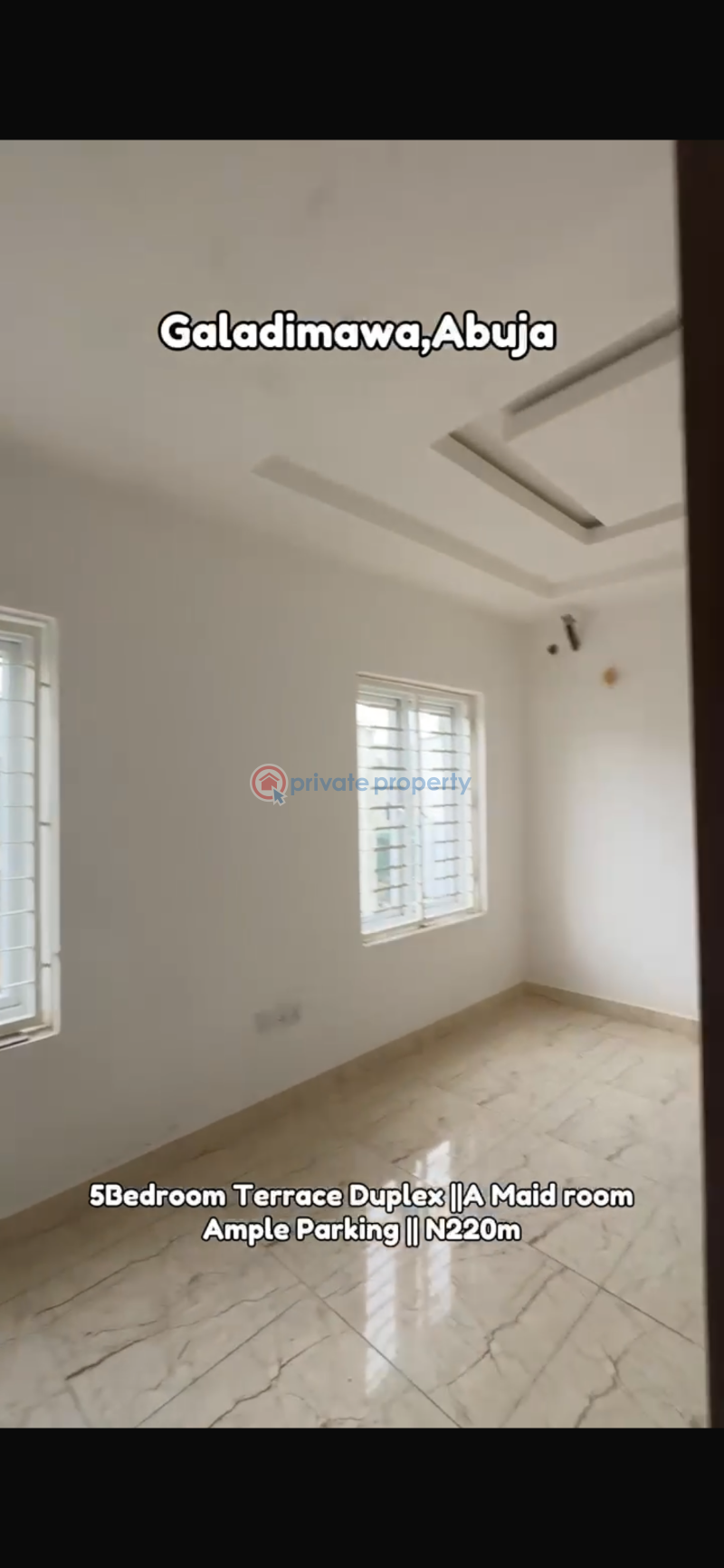 5 bedroom terrace - 7 5 bedroom House For Sale Galadimawa Abuja Phase 3  - 7