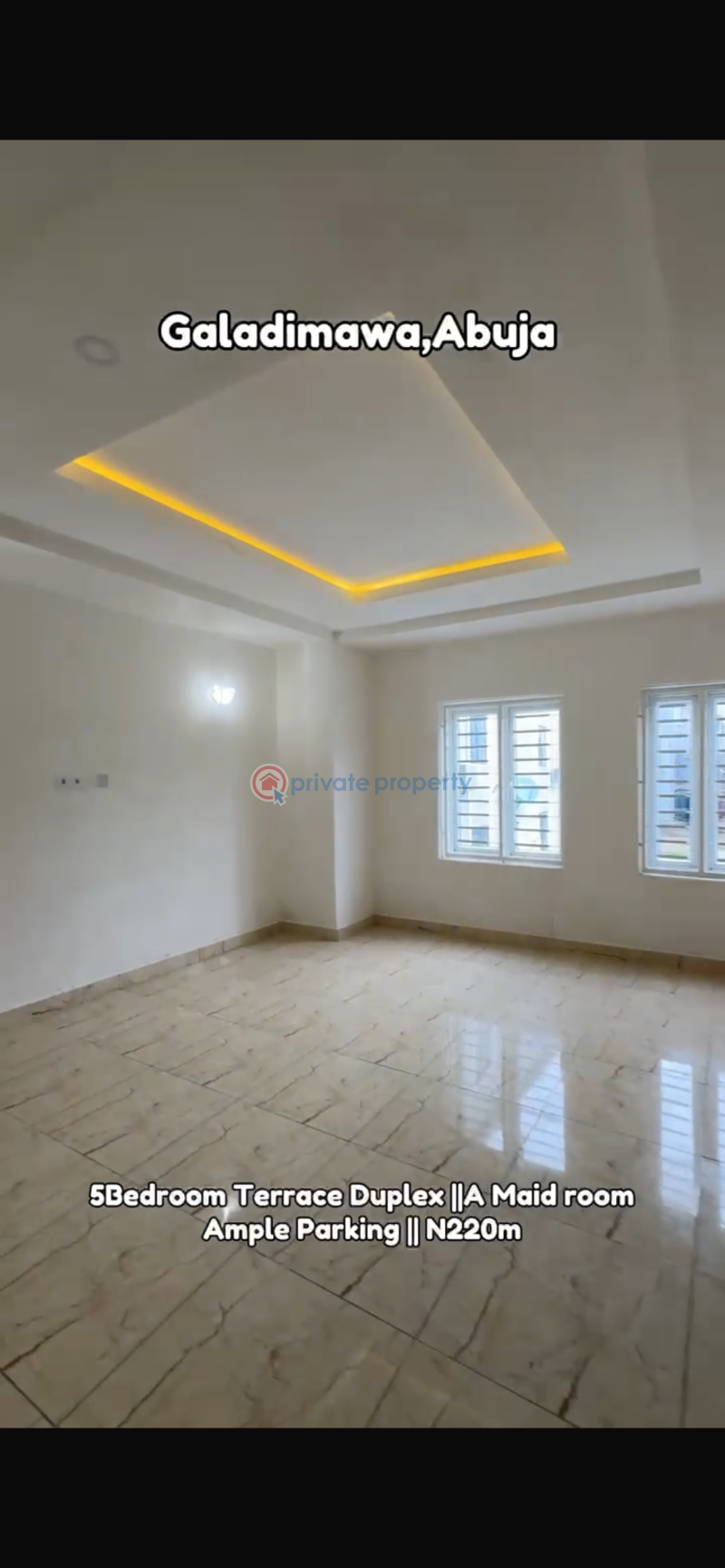 5 bedroom terrace - 5 5 bedroom House For Sale Galadimawa Abuja Phase 3  - 5