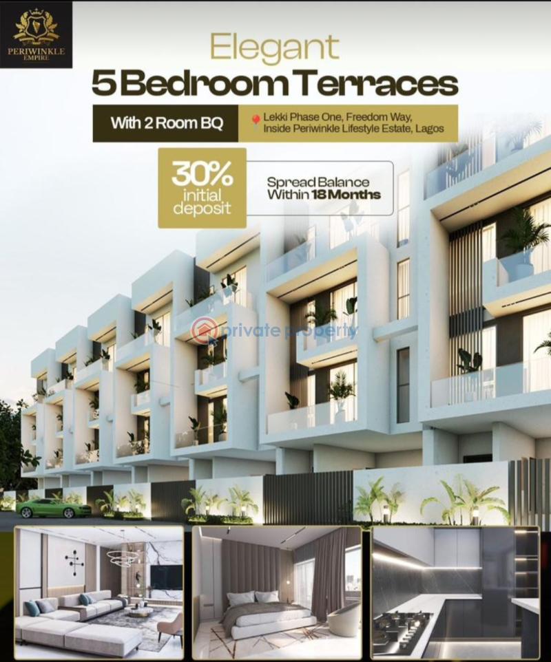 5 bedroom Terraced Duplex For Sale . Lekki Phase 1 Lagos - 0