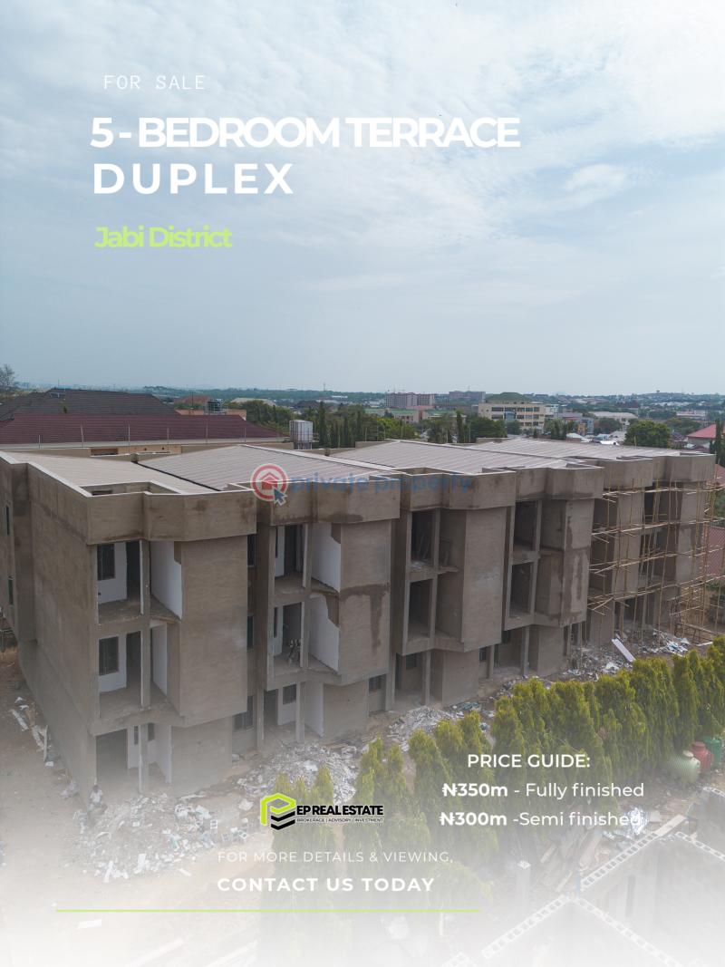5 bedroom Terraced Duplex For Sale Jabi Abuja Phase 2  - 0