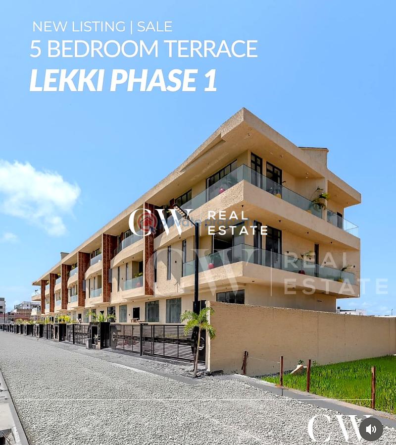 5 bedroom Terraced Duplex For Sale Lekki Phase 1 Lagos - 0