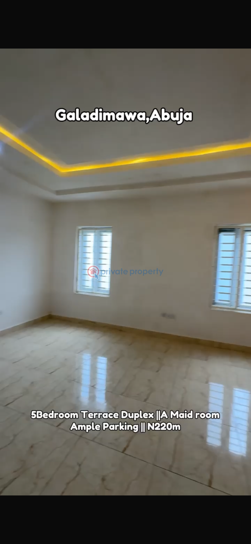 5 bedroom terrace - 6 5 bedroom House For Sale Galadimawa Abuja Phase 3  - 6