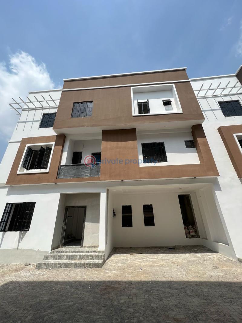 5 bedroom terraced duplex with a bq - 1 5 bedroom Terraced Duplex For Sale Guzape Abuja Phase 1  - 1