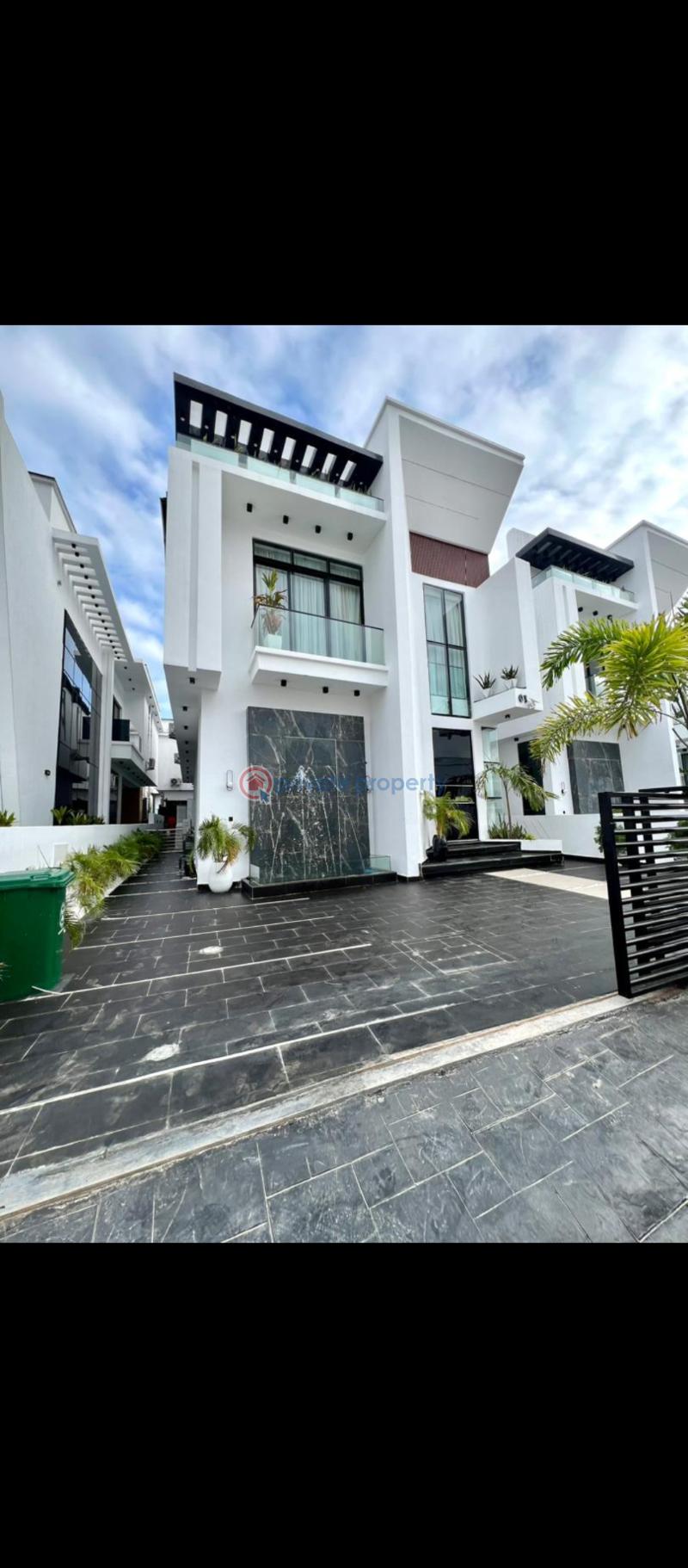 5 bedroom Semi detached Duplex For Rent Chevron Drive Lekki Lagos - 0