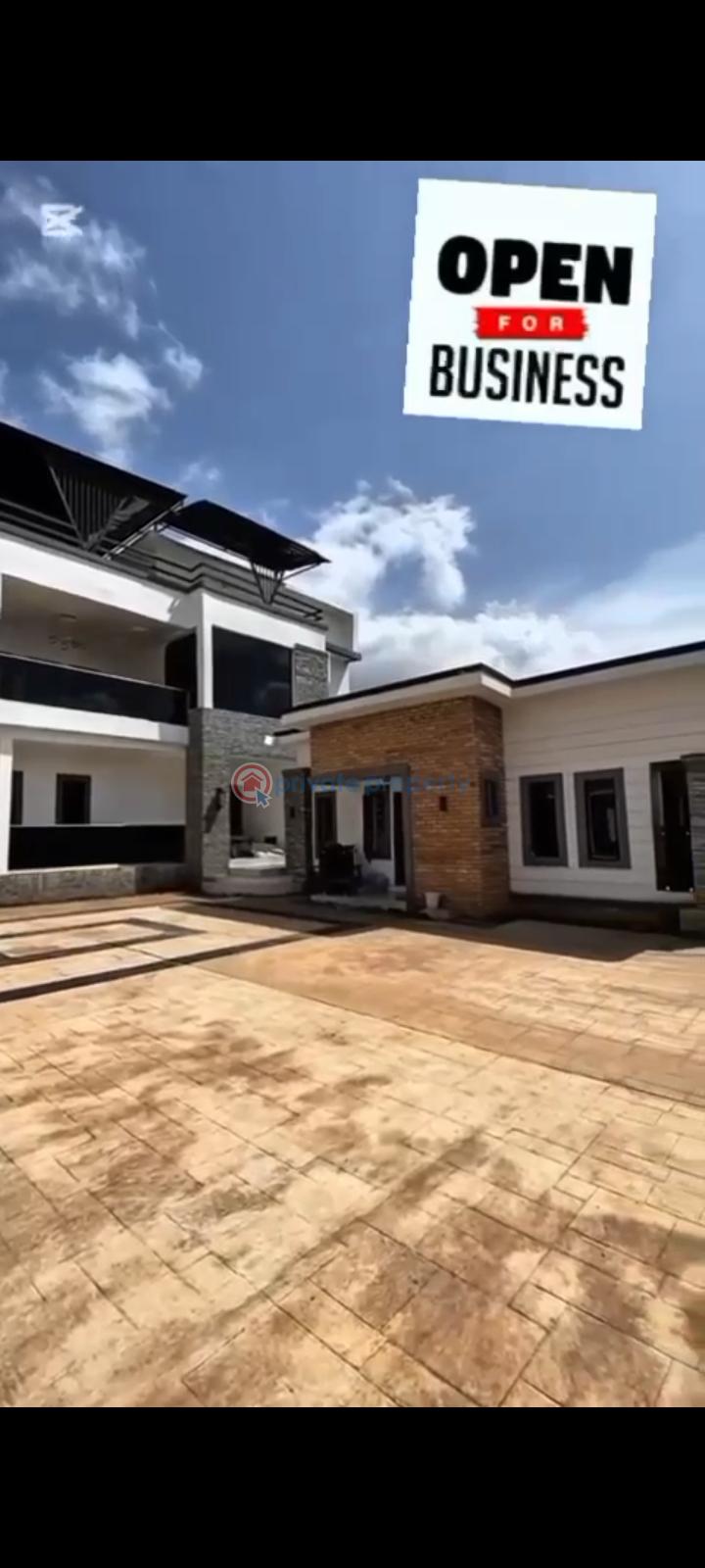 5 bedrooms duplex with 2 rooms bq & roof top at independence layout enugu. - 2 Duplex For Sale Independence Layout Behind Centenary Enugu Area  - 2