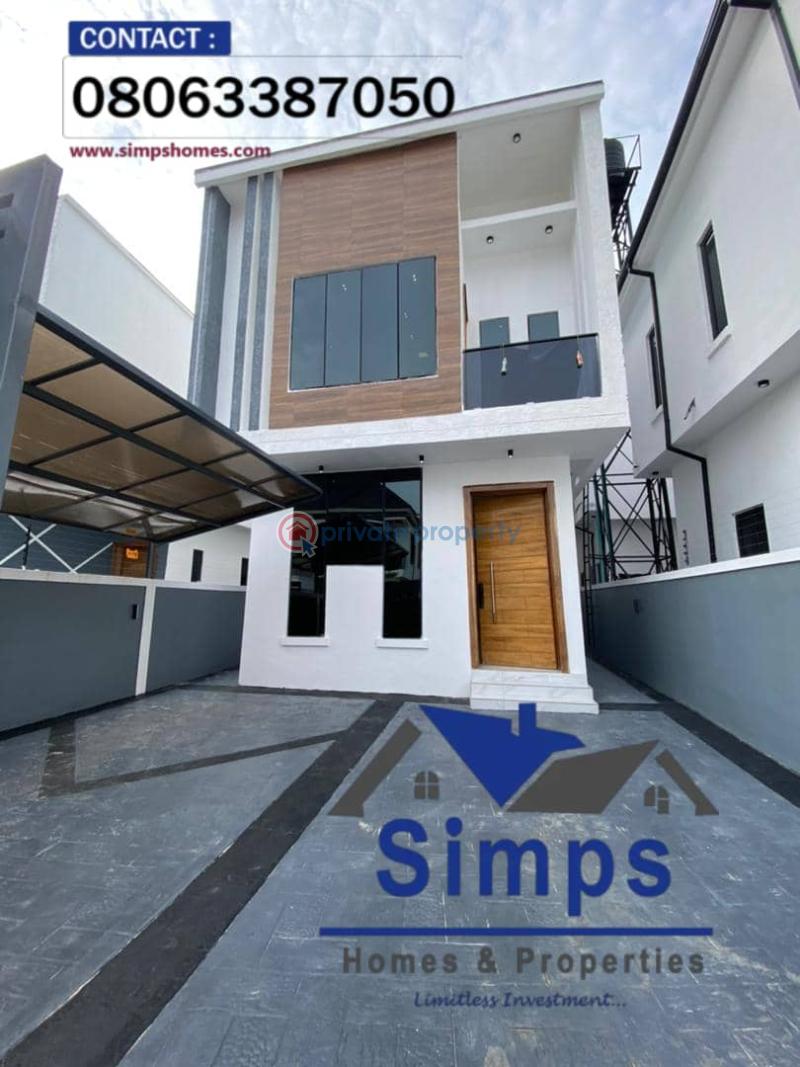 5 bedroom Duplex For Sale 2nd Toll Gate Lekki Phase 2 Lagos - 1