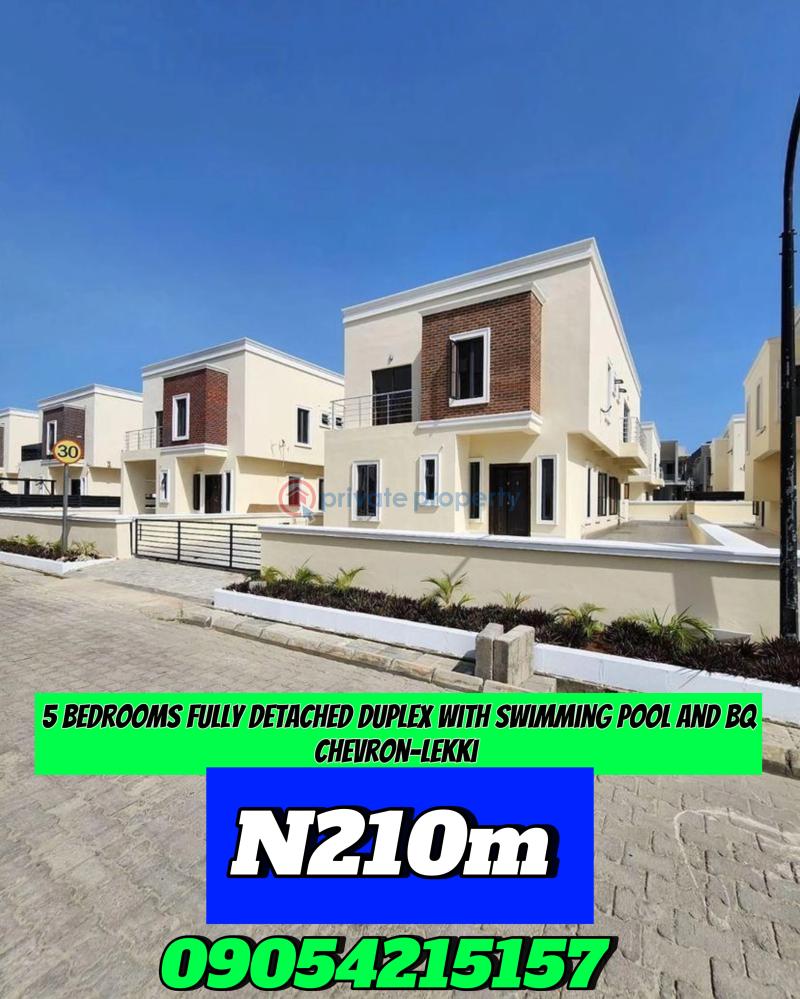 5 bedroom Duplex For Sale Chevron Drive Lekki Lagos - 0