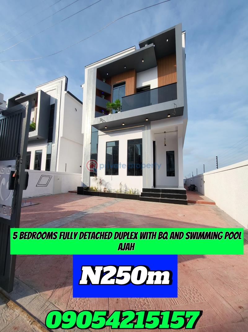 5 bedroom Duplex For Sale Ajah Lagos - 0