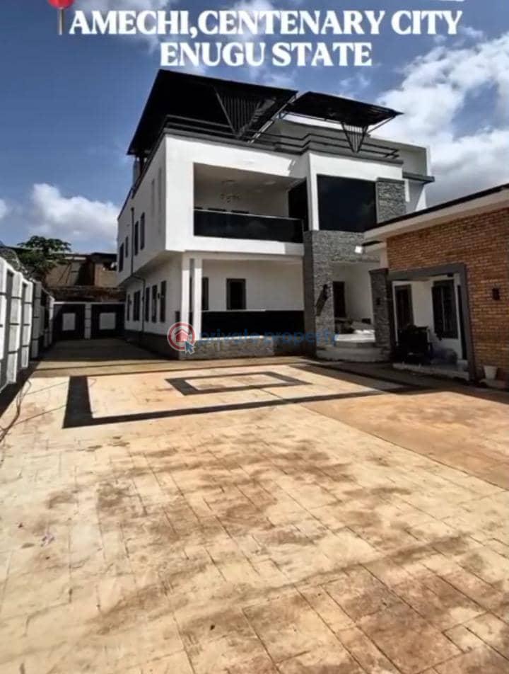 5 bedroom Detached Duplex For Sale Amaechi By Centenary Enugu Area  - 1
