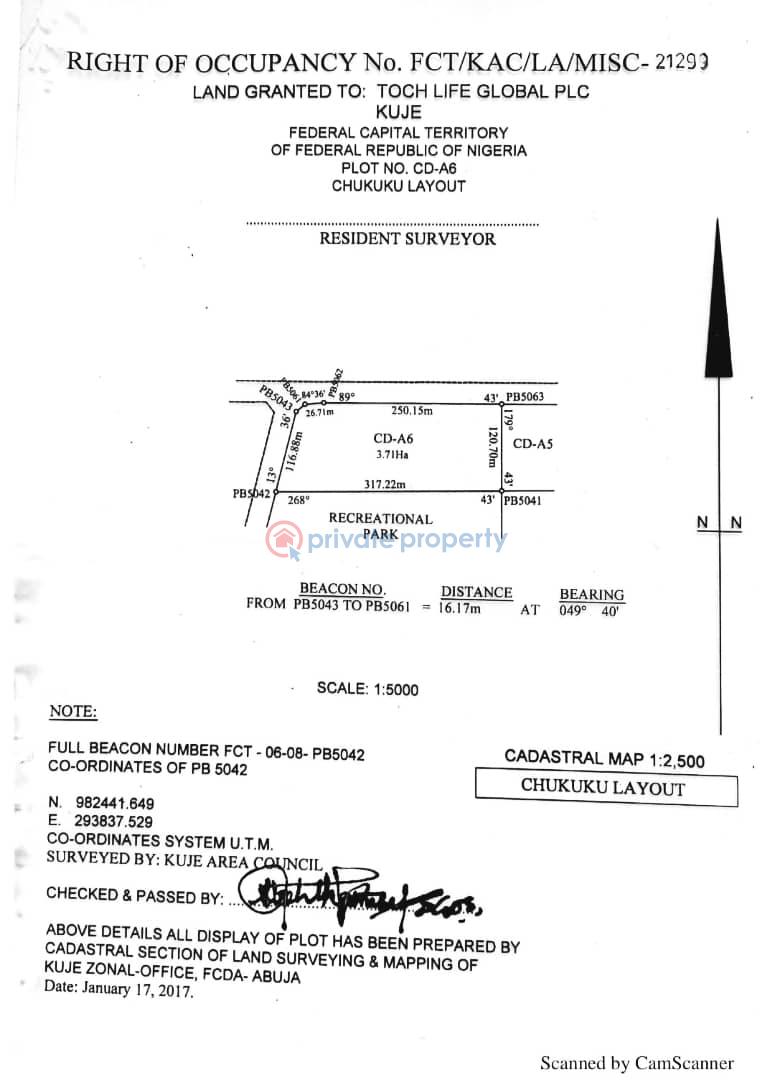 Mixed use Land For Sale Chukuku / Kuje / By Police Station Kuje Abuja Phase 4  - 0