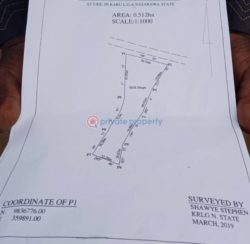 Land For Sale Along Abuja Keffie Road, Uke, Nassarawa Lafia Nassarawa - 2