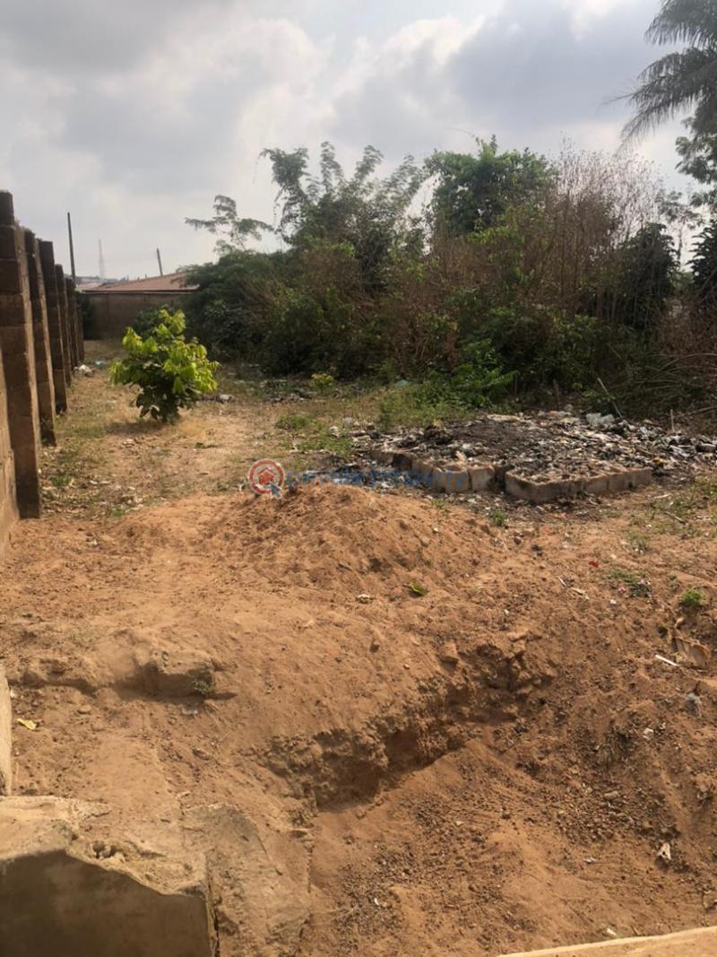 For sale Land After The House Of Late Oba Of Egbeda. Egbeda Agege