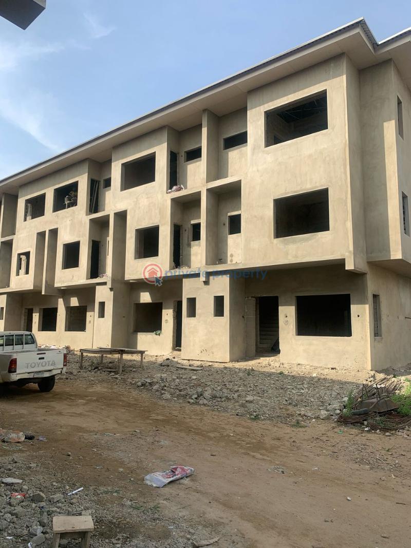 5 units of  4 bedroom terrance - 3 4 bedroom House For Sale Ajanoku Estate, Opebi Ikeja Lagos - 3