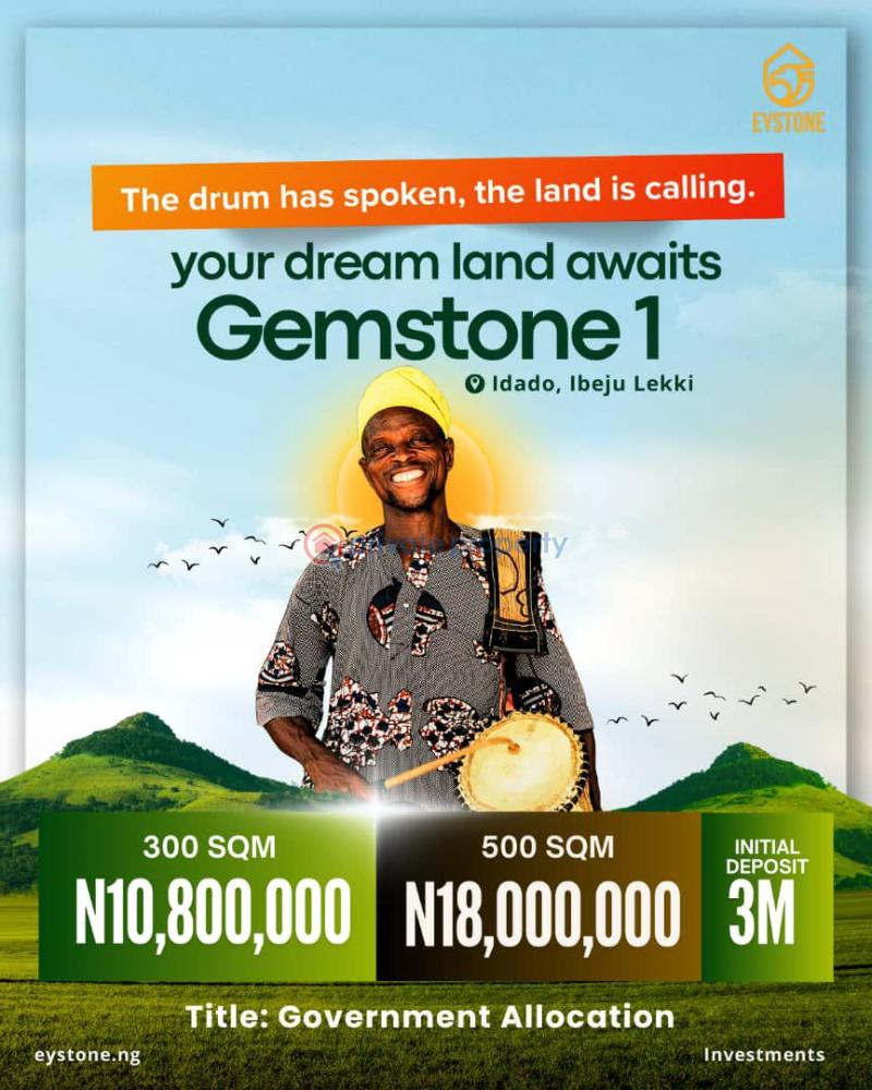 Mixed use Land For Sale Gemstone Estate 1 Eleko Ibeju-Lekki Lagos - 3