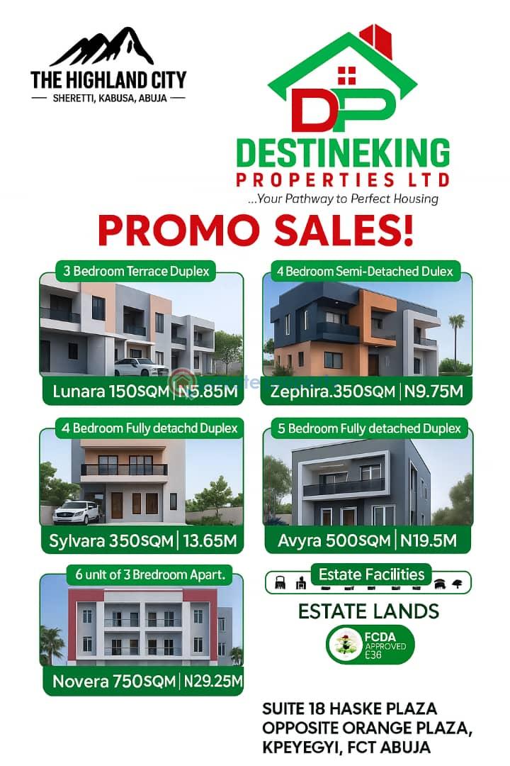 5 bedroom Residential Land For Sale Sheriti Kabusa Kabusa Abuja Phase 3 