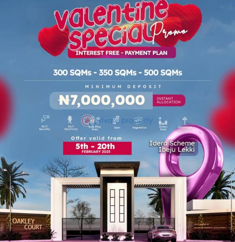 Residential Land For Sale Lagos State Residential Scheme Eleko Ibeju-Lekki Lagos