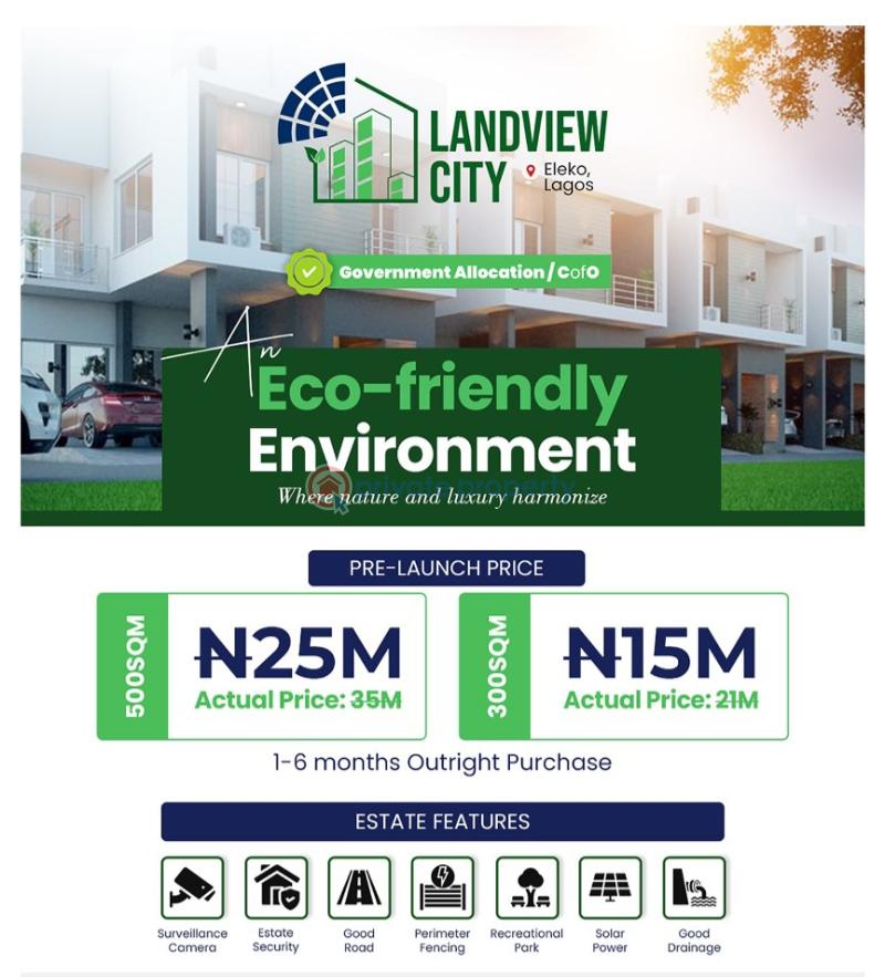 Land For Sale Eleko, Ibeju Lekki (beside Amen Estate Phase 2) Ibeju-Lekki Lagos - 0