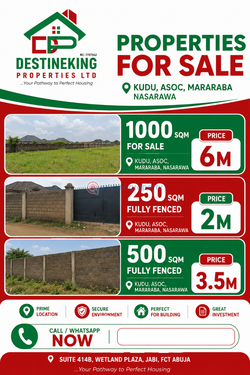 Residential Land For Sale Kudu Aso C Mararaba Abuja Phase 4  - 0