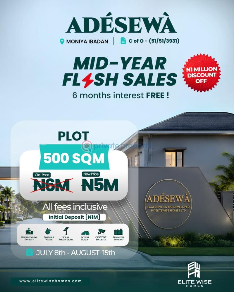 Residential Land For Sale Moniya Ibadan Oyo - 0