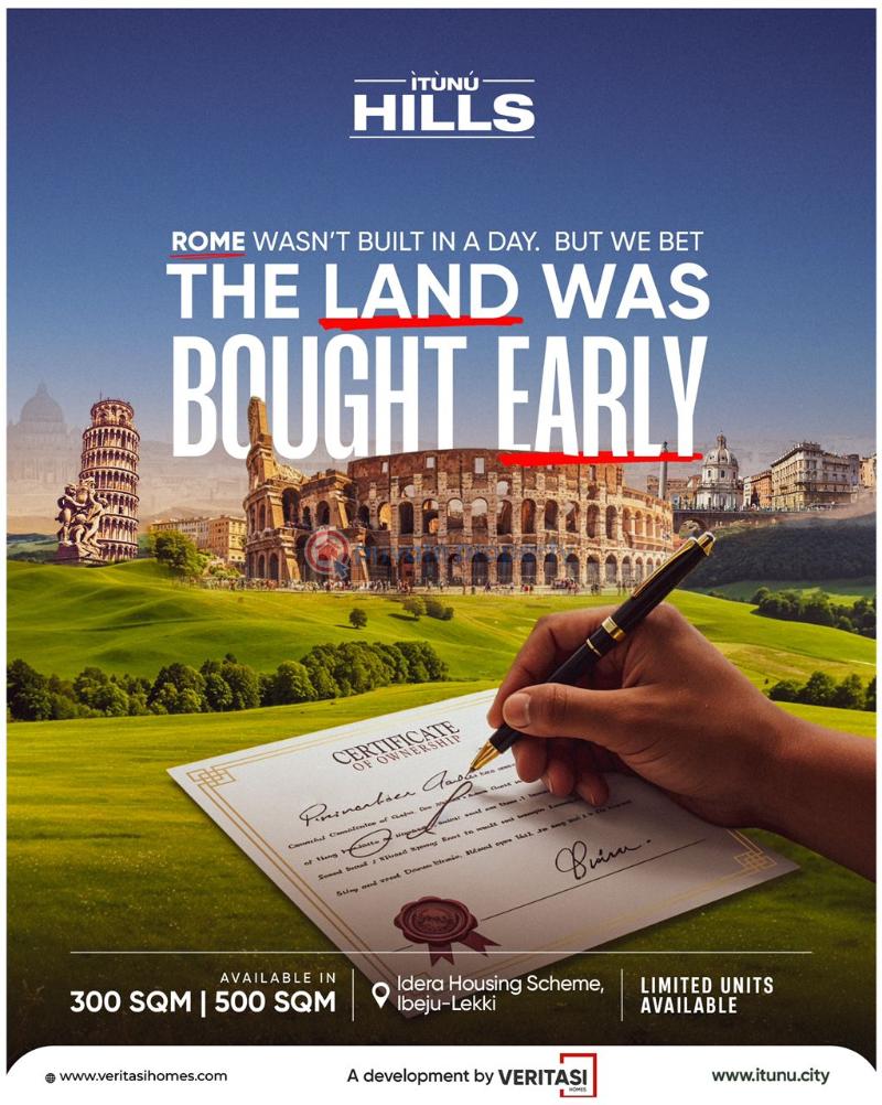 Residential Land For Sale Idera Scheme Eleko Itunu Hills Lekki Express Way Eleko Ibeju-Lekki Lagos