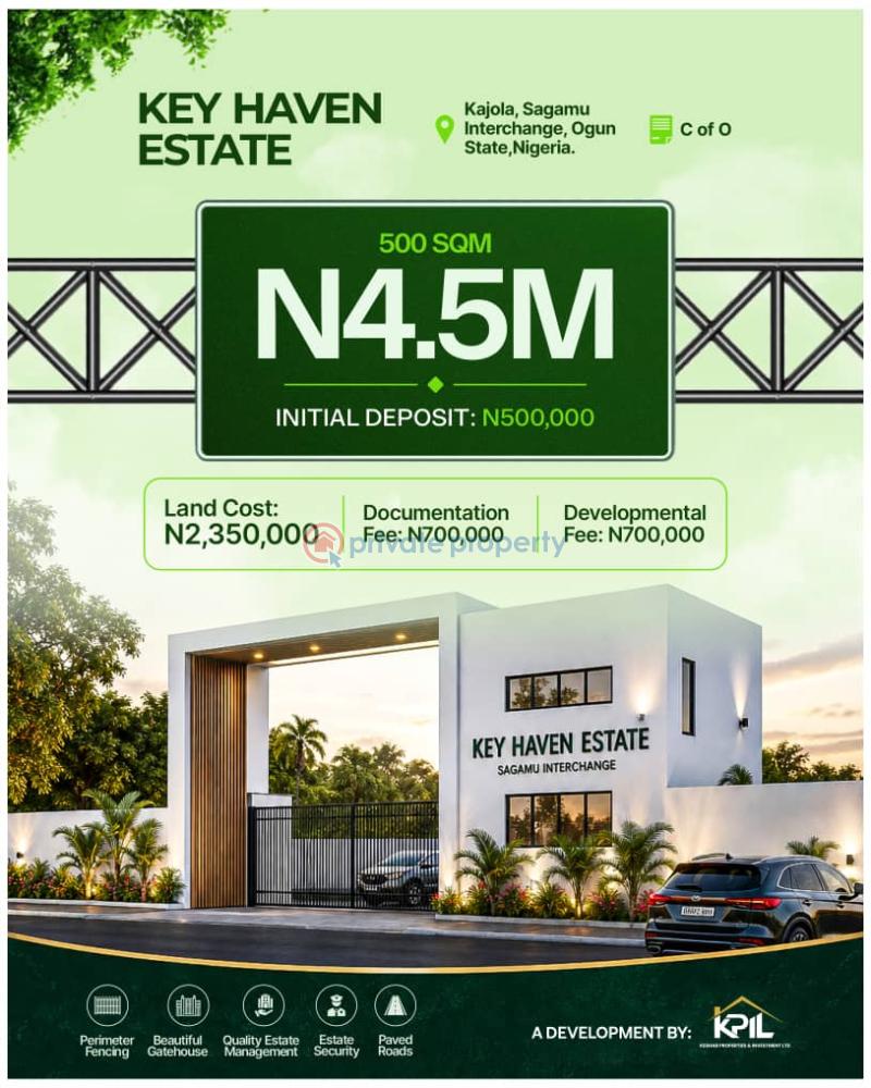 Mixed use Land For Sale Kajola Sagamu Ogun - 0