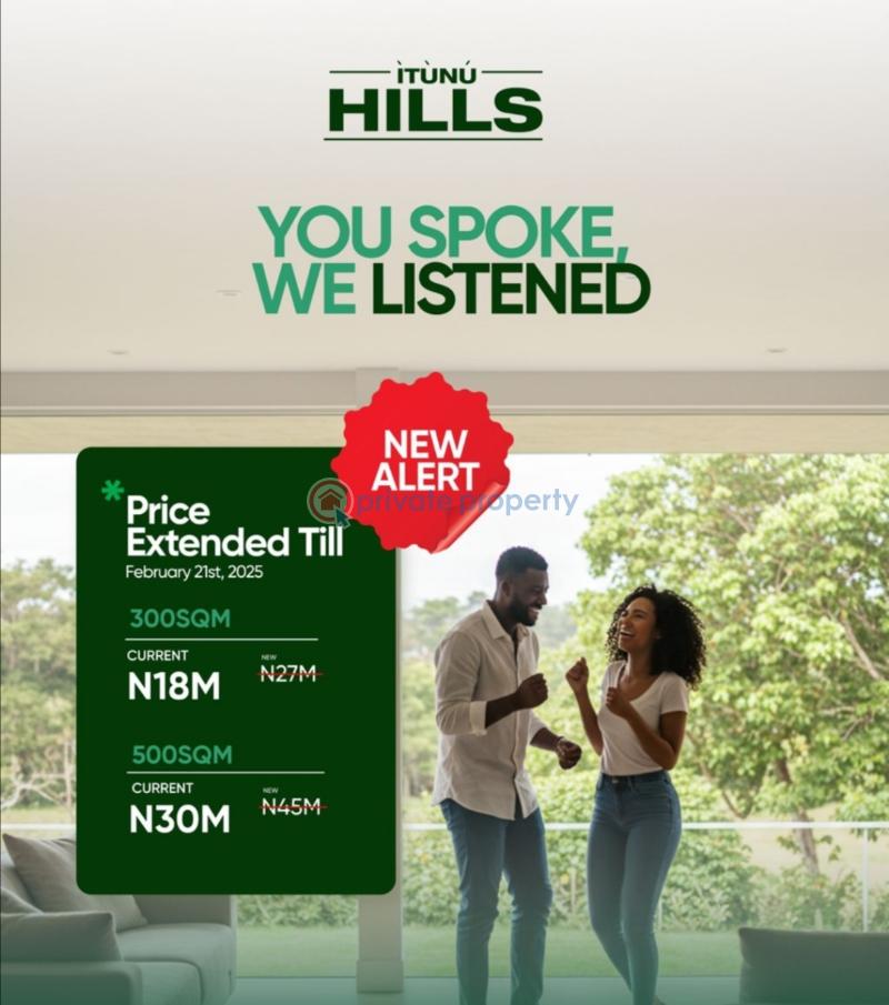 Residential Land For Sale Idera Scheme Itunu Hills Estate, Ibeju Lekki. Eleko Ibeju-Lekki Lagos