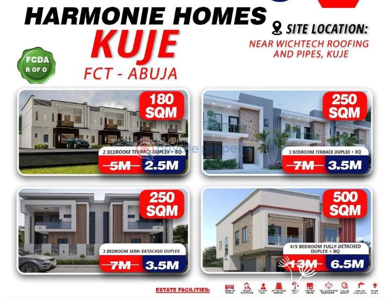 4 bedroom Residential Land For Sale Close To Philomath University Kuje Abuja Phase 4 