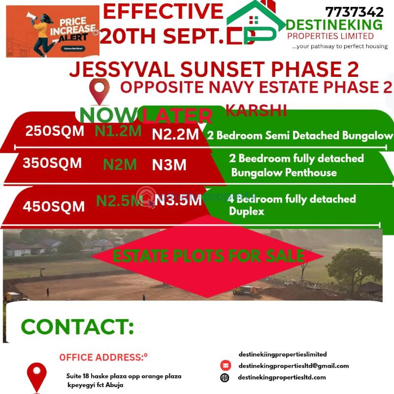 4 bedroom Residential Land For Sale Kuchiyako Kuje Abuja Phase 4 