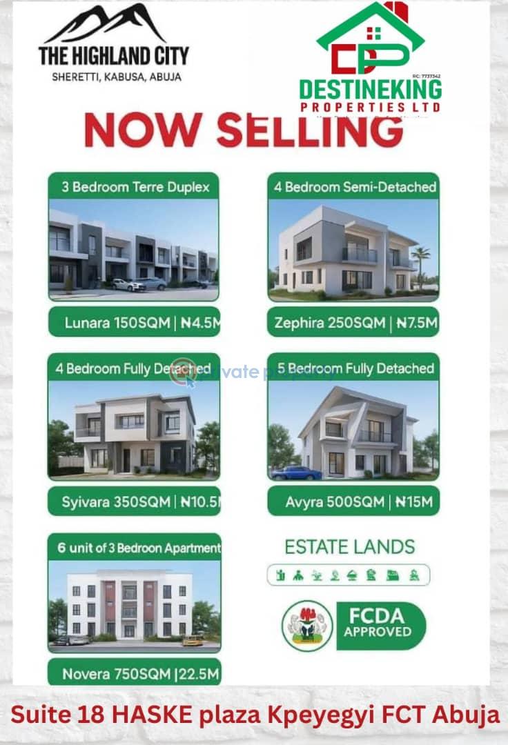 3 bedroom Residential Land For Sale Sheriti By Kabusa Kabusa Abuja Phase 3 