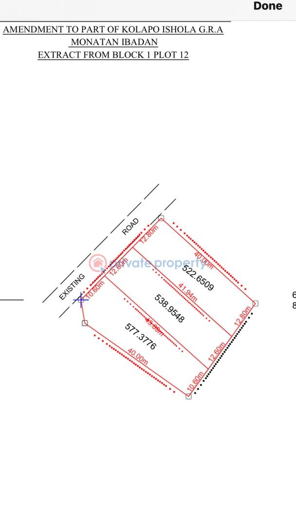 Land For Sale Kolapo Ishola Gra Ibadan Oyo