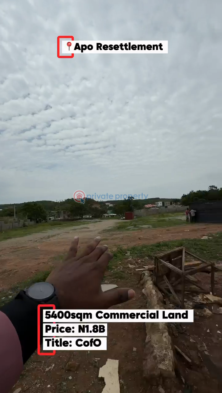Commercial Land For Sale Apo Resettlement Apo Abuja Phase 2  - 1