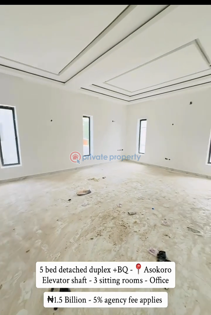 5 bedroom Detached Duplex For Sale Asokoro Abuja Phase 1  - 6