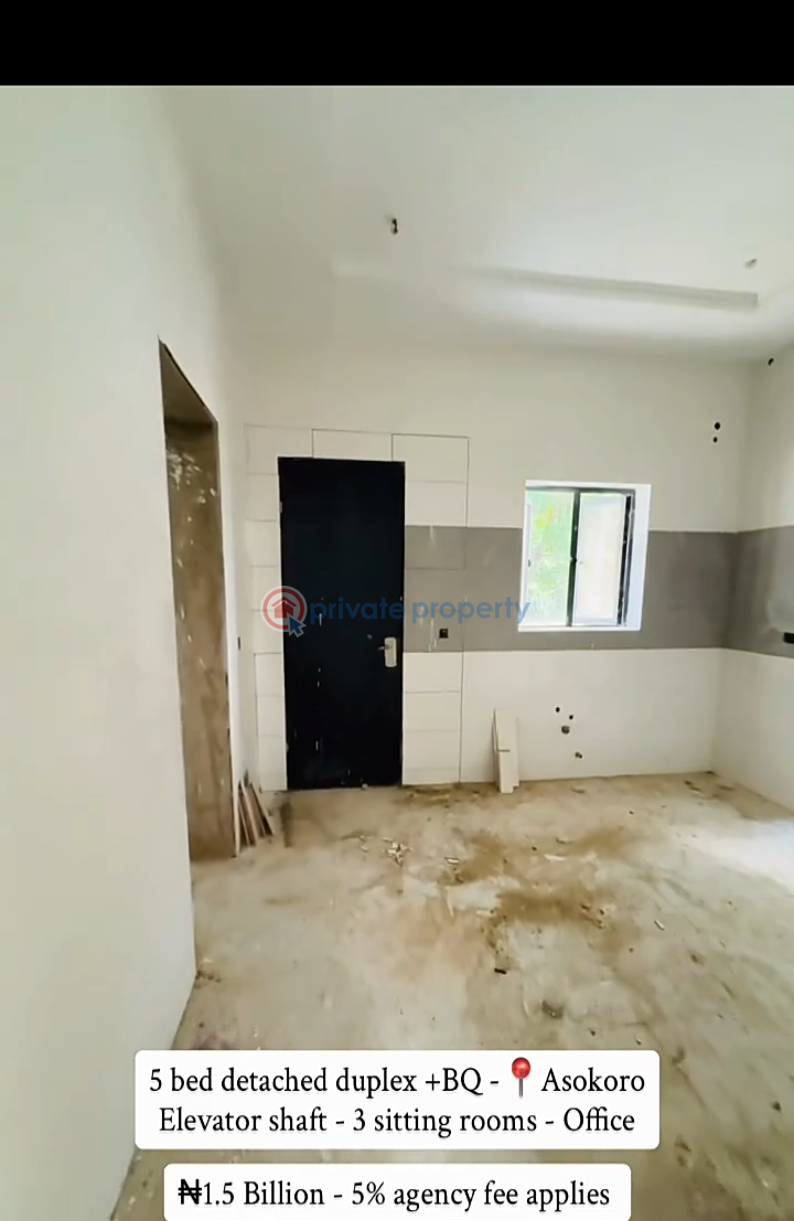 5 bedroom Detached Duplex For Sale Asokoro Abuja Phase 1  - 3