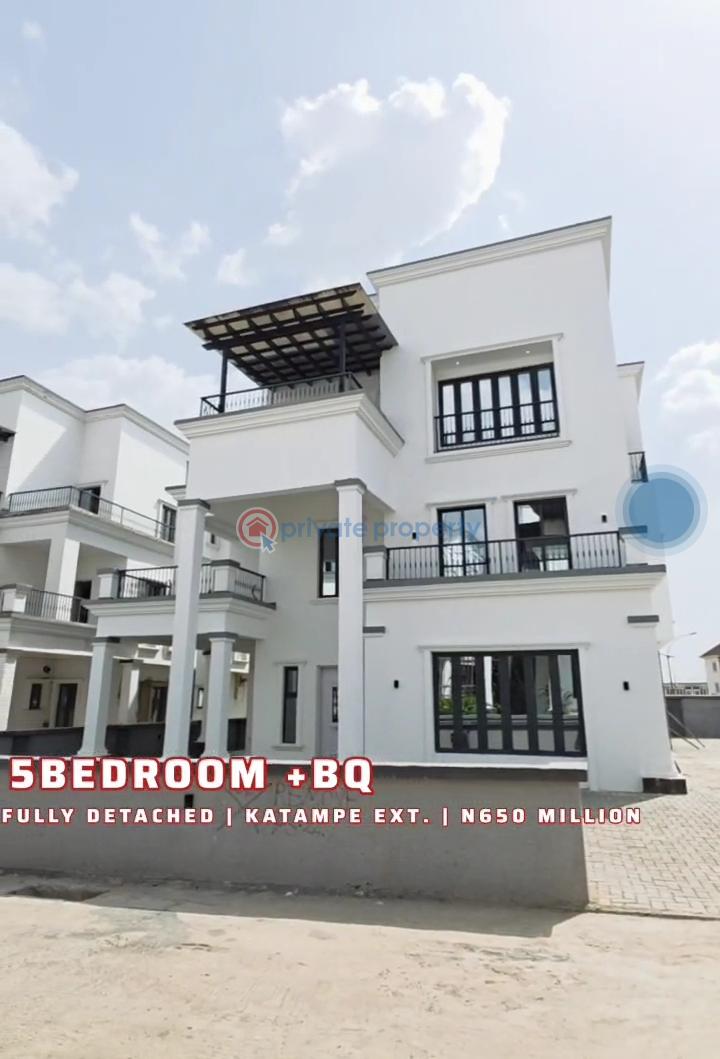 5 bedroom Detached Duplex For Sale Katampe Ext. Abuja Phase 2 